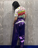 Vintage《ONEITA》1990s Scattered Images All Over Print T-shirt