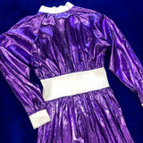 Vintage《Do Rags Designs》Shiny Purple Jump Suit