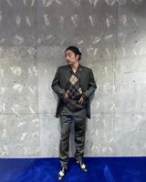 Vintage《CURLEE CLOTHES STOCKMEN'S STORE》Green Tonic Suit