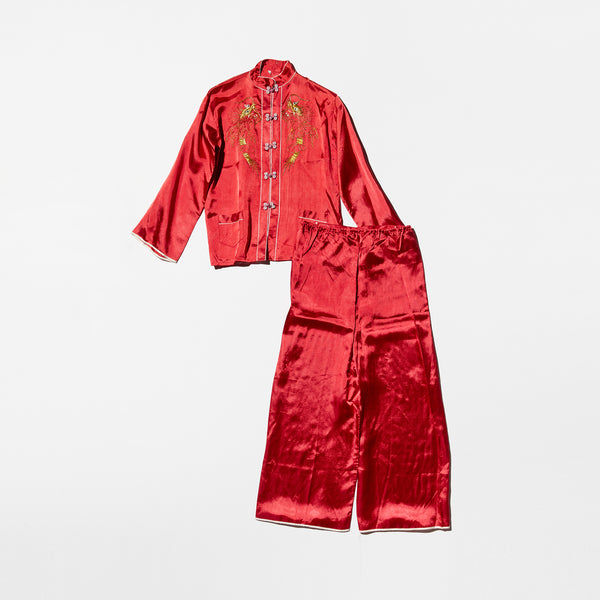 Vintage China Shirt&Pants Set-up