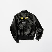 Vintage《FLUMMERY》“CATS” Black Nylon Jacket