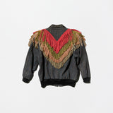 Vintage《PETER LAI》Fringe Tweed Jacket
