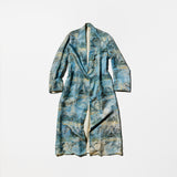 Vintage Blue China Coat
