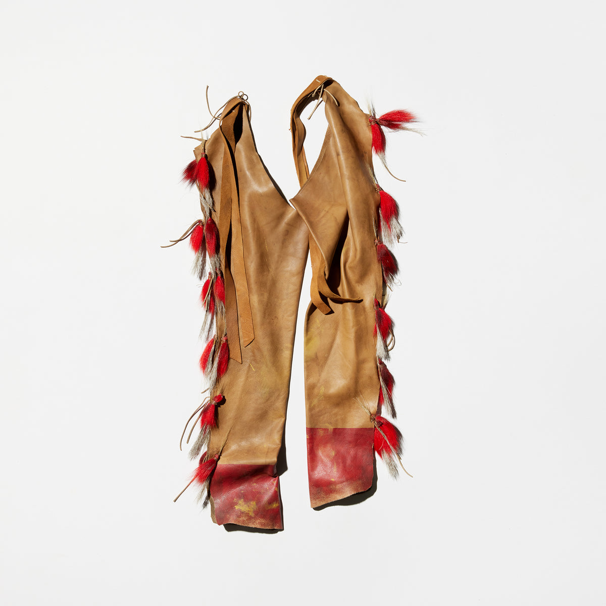 Antique Native American Chaps 02 VELVET