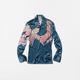 Vintage《nik nik》Artistic Nylon Shirt